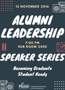 Alumni Leadership Speaker Series